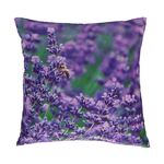 Garden Cushion with a Lavender Print