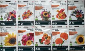 Organic Flower Seeds Pack