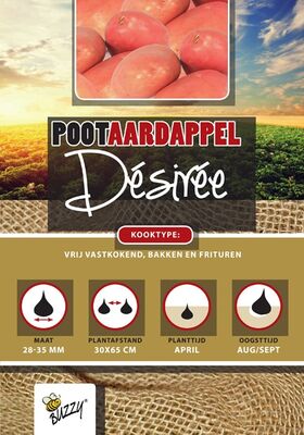 Pootaardappel Desiree 1 Kg