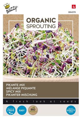 Organic sprouts Hot salad mix Cut and Eat