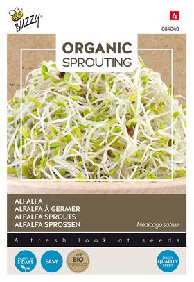 Organic Alfalfa sprouts Cut and Eat