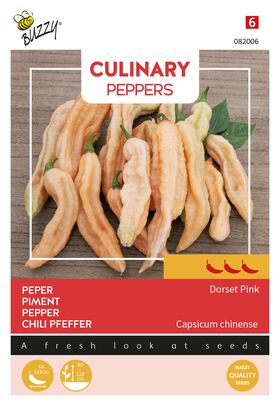 Pepper Seeds 'Dorset Pink'