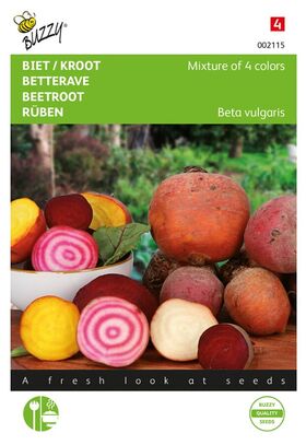 Beetroot Seeds 'Mix of 4 Varieties'