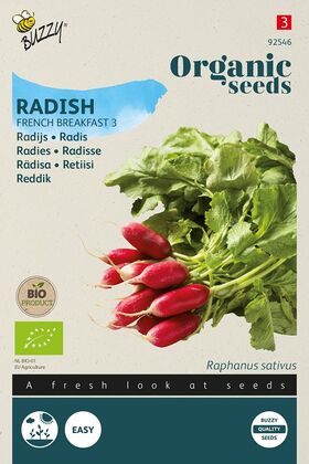 Organic Radish French Breakfast 3