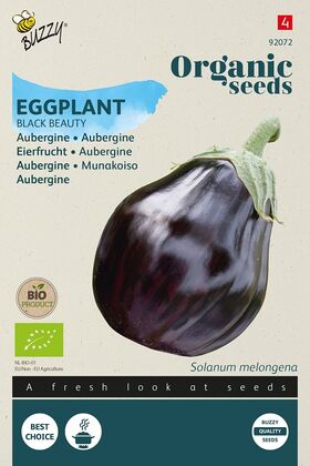 Organic Eggplant Black Beauty