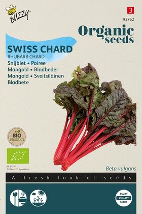 Organic Swiss Chard Rhubarb Chard