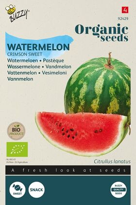 Organic Watermelon Crimson Sweet