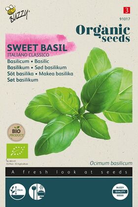 Organic Sweet Basil Italiano Classico