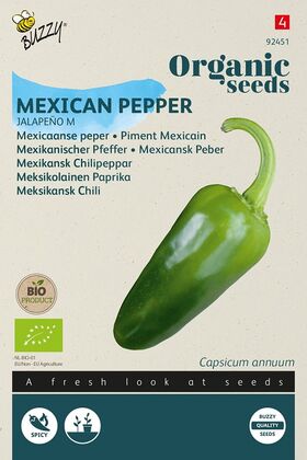 Organic Mexican Pepper Jalapeño