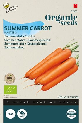 Organic Summer Carrot Nantes 2