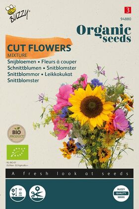 Organic  Cut Flowers Mixture