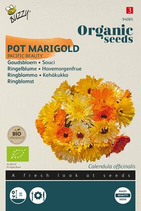 Biologische Goudsbloem Zaden 'Pacific Beauty'