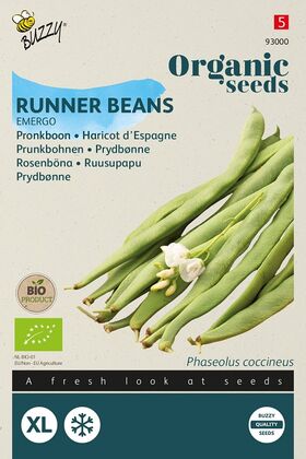 Organic Runnerbean Emergo White