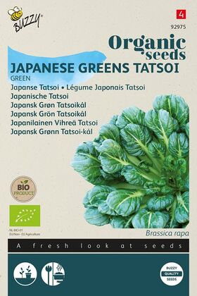 Organic Japanese Greens Tatsoi